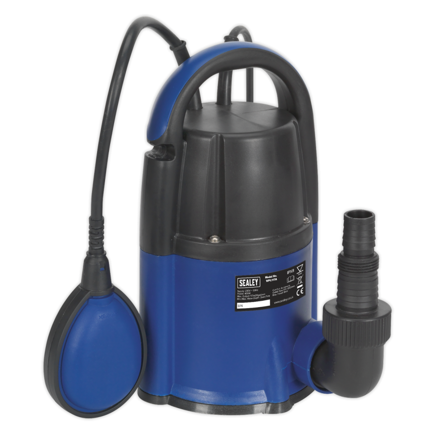 117L/min Automatic Low Level 2mm Submersible Water Pump