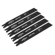 200 x 25 x 1.7mm 8tpi Pipe Saw Blade - Pack of 5