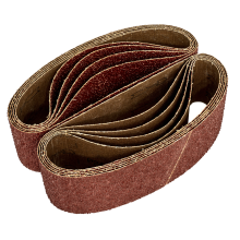 75 x 533mm Sanding Belt 24Grit - Pack of 5