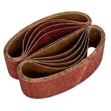 75 x 533mm Sanding Belt 40Grit - Pack of 10