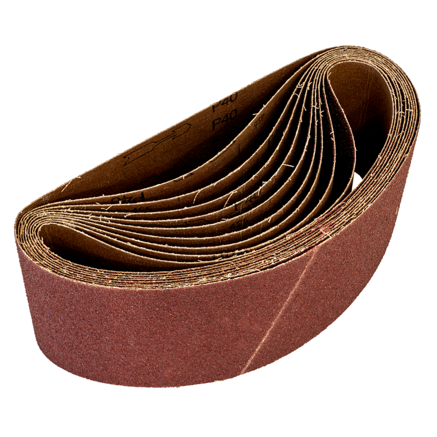 100 x 620mm Sanding Belt 40Grit - Pack of 10