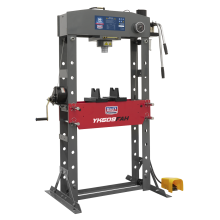 50 Tonne Premier Heavy-Duty Floor Type Air/Hydraulic Press with Foot Pedal