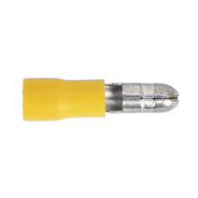 Ø5mm Yellow Bullet Terminal - Pack of 100